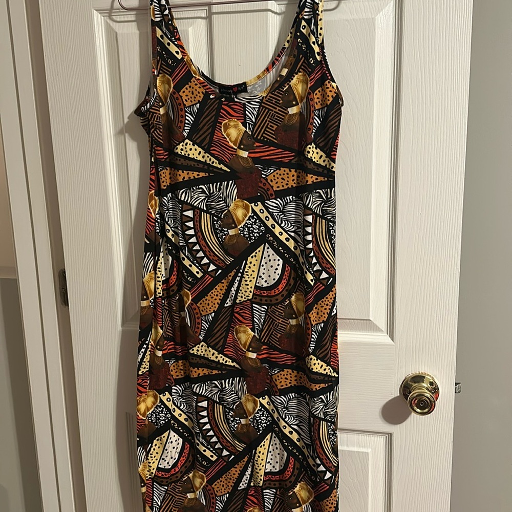 BNWT African Print Dress